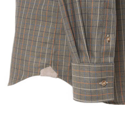 Camisa Caza Hombre Rio Tajo Verde - Imagen 4