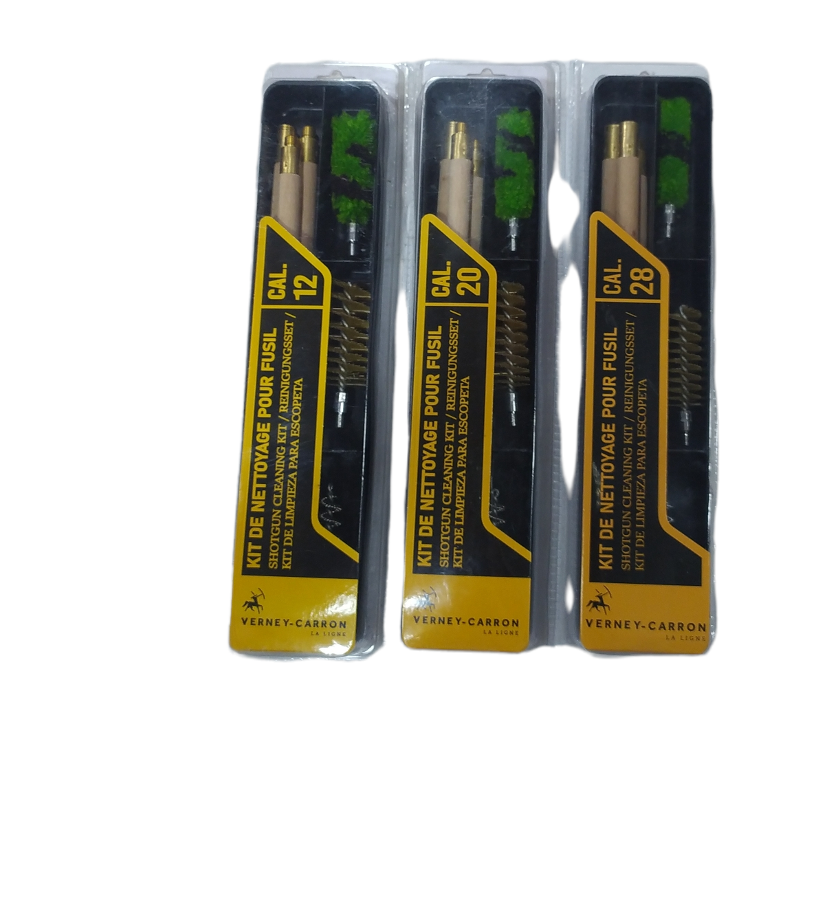 KIT DE LIMPIEZA PARA ESCOPETA CALIBRE 12- 20 - 28