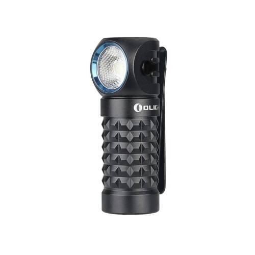 LINTERNA LED PERUN ANGULO RECTO 1,000 LUM. NEGRA