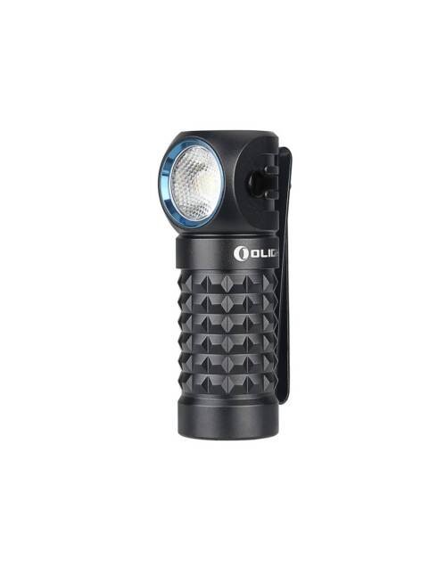 LINTERNA LED PERUN ANGULO RECTO 1,000 LUM. NEGRA