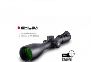 VISOR SHILBA GOLD MEDAL I6X 3-18x50 B4A BALLISTIC IR