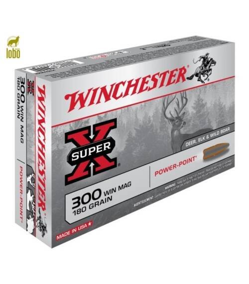 WINCHESTER 300 WIN MAG POWER POINT 180G