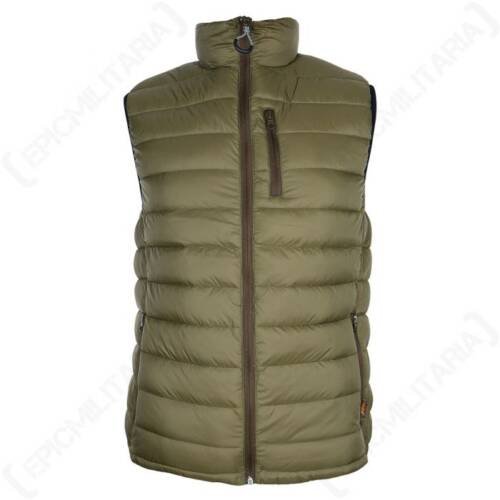 Chaleco Calentador Trekking - Verde Oliva/Marron