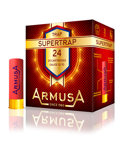 CARTUCHOS ARMUSA SUPER TRAP MAGNUM 24G
