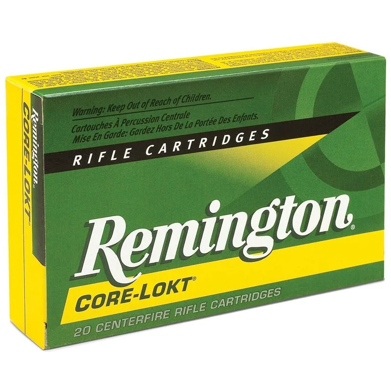 Munición metálica REMINGTON CORE-LOKT – 270 Win. – 130 grains