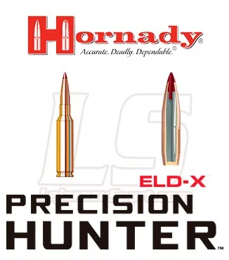 81499 cartuchos hornady precision hunter 6.5 creedmoor 143 grains eld x