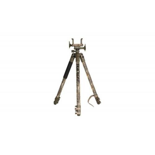 BOG POD TRÍPODE DEATHGRIP CAMO OSCURO EN ALUMINIO, ALTO