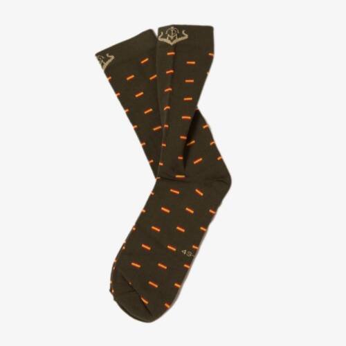 PASIÓN MORENA CALCETÍN UNISEX BANDERA KAKI