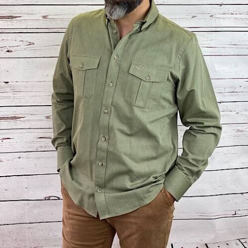 CAMISA PASION MORENA DEEN VERDE
