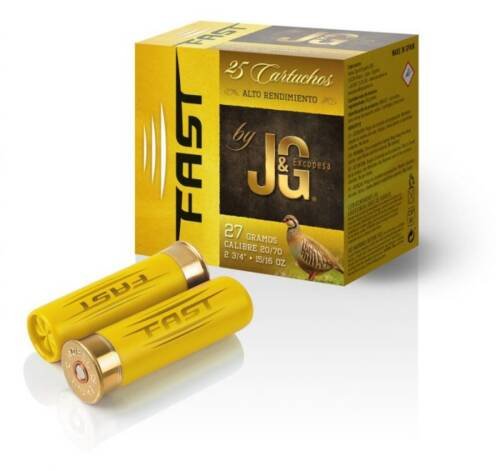 Cartucho J&G Fast c/20 T-3 27G
