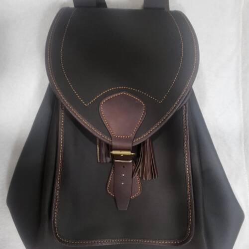 ZURRON DE CUERO Y SERRAJE