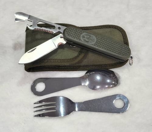 KIT CUBIERTOS Y NAVAJA MULTIUSOS