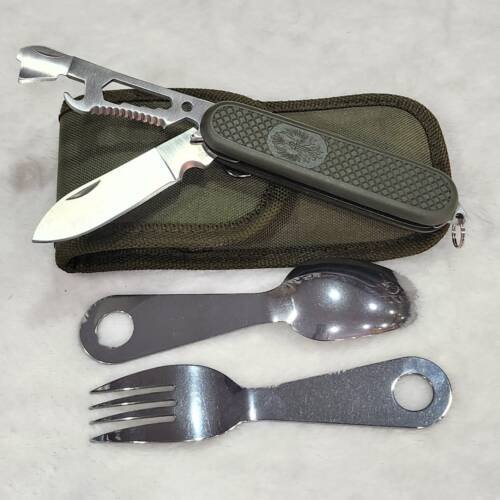 KIT CUBIERTOS Y NAVAJA MULTIUSOS