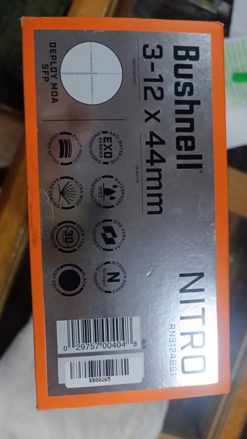 VISOR BUSHNELL 3-12X44 mm - Imagen 2