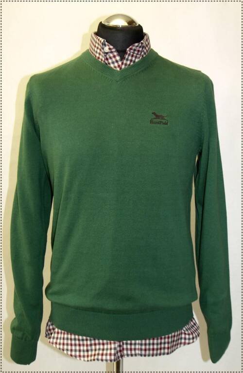 JERSEY PICO CABALLERO ALGODON VERDE