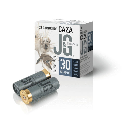 Cartucho J&G Caza Acero 30g