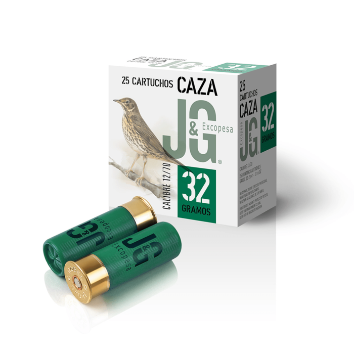 Cartucho J&G Caza 32g