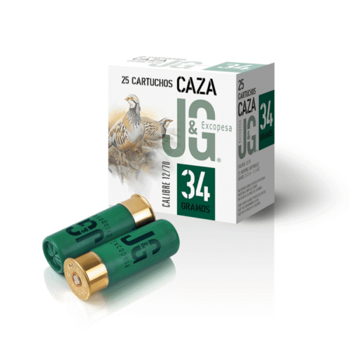 Cartucho J&G Caza 34g