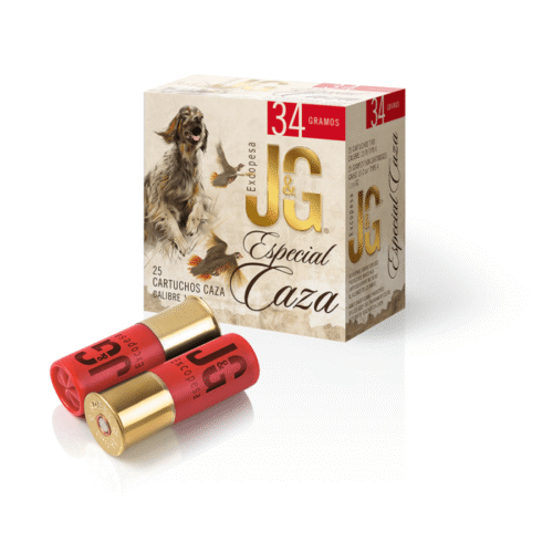 Cartuchos J&G Especial Caza 34g