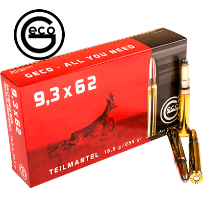 GECO 9.3×62 Punto Blando 255G