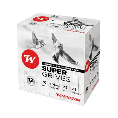 Cartuchos Winchester Super Grives 32G