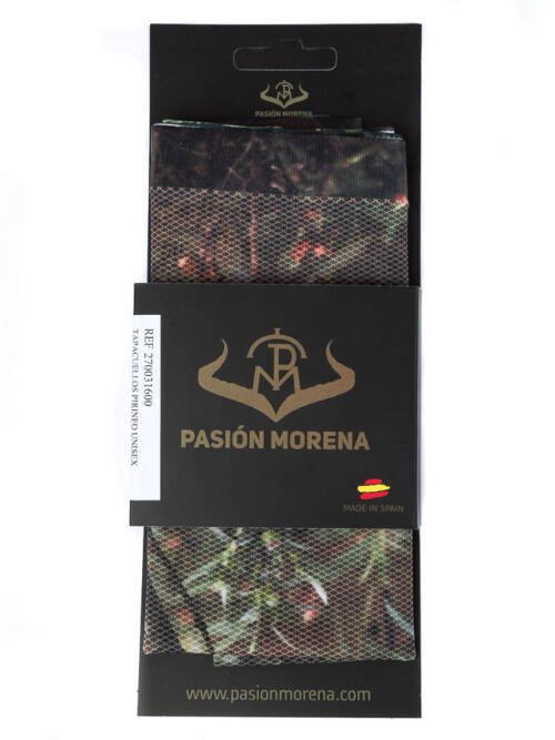 PASION MORENA TAPACUELLO CAMUFLAJE UNISEX MOCROPERFORADO
