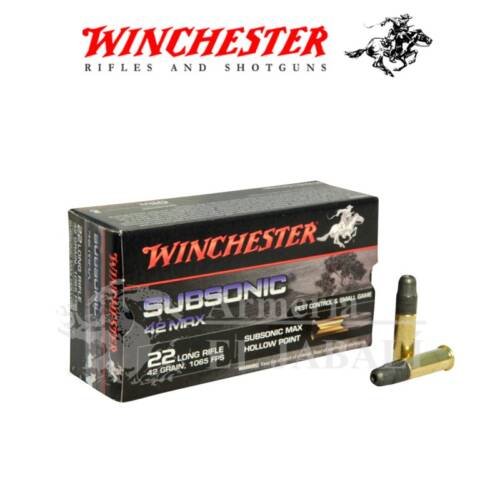 Winchester Subsonic Cal 22 42gr