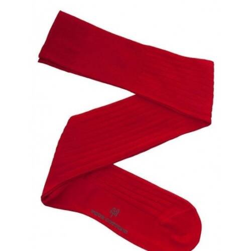 CALCETÍN HILO DE ESCOCIA ROJO