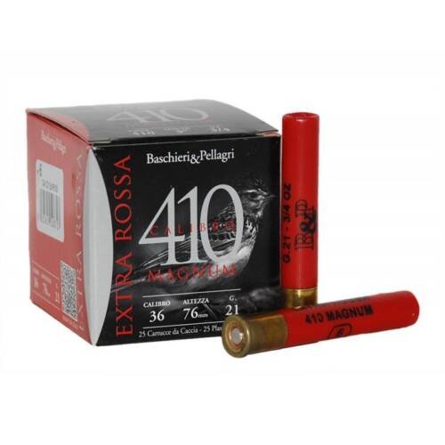 CARTUCHO BASCHIERI &; PELLAGRI EXTRA ROSSA MAGNUM 410