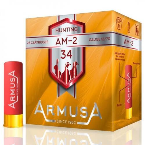 Cartuchos Armusa AM2. 34 g