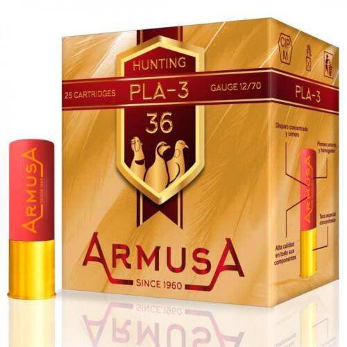 Cartuchos Armusa Pla3 36 g