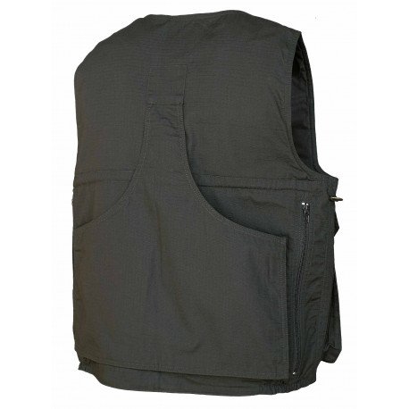 CHALECO DOBLE MORRAL CAQUI RIP STOP "TELENO" - Imagen 2