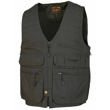 CHALECO DOBLE MORRAL CAQUI RIP STOP "TELENO"