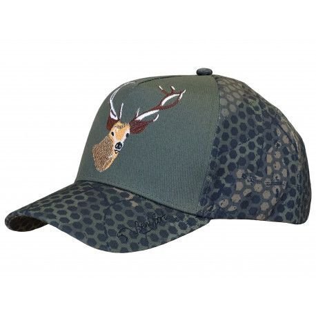 GORRA FOREST PRINT CAQUI CIERVO - Regulable