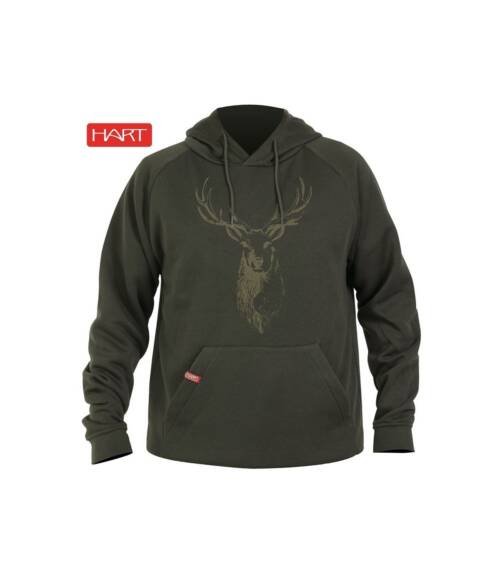 HART SUDADERA BRANDED-H DEER