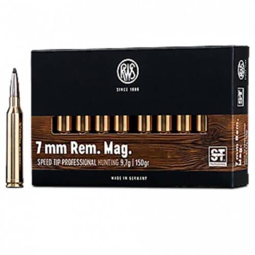 RWS 7MM REM. MAG. SPEED TIP PROFESSIONAL 150GRS