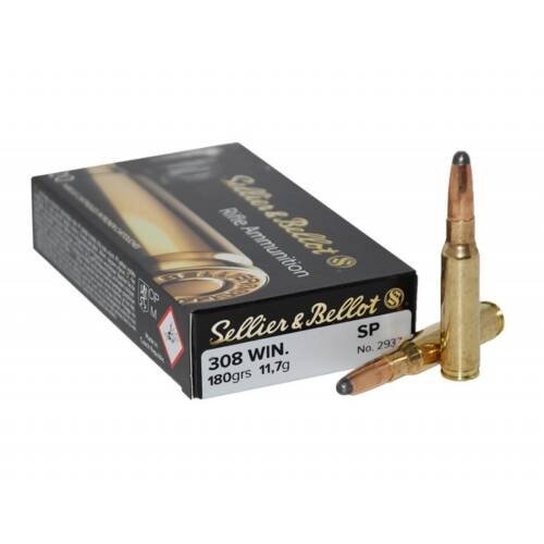 SELLIER & BELLOT 308 WIN SP 180 GR