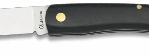 NAVAJA CAMPAÑA MADERA HOJA INOX 9.5 CM