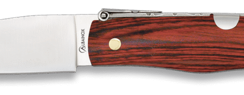 Navaja ALBAINOX Pakka Rojo A.Carbono.8cm