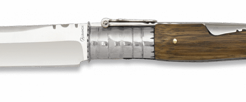 Navaja clasica albainox madera zebra.