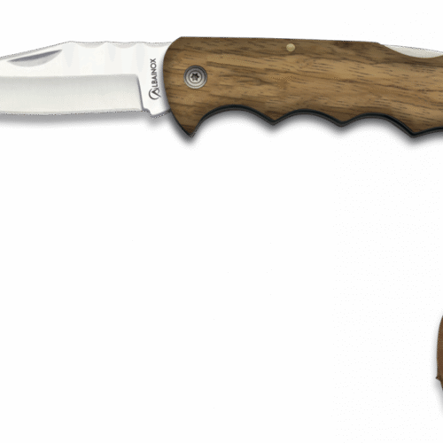 NAVAJA ALBAINOX MADERA CEBRA