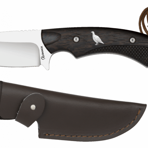 32643 - Cuchillo caza Albainox Perdiz. funda pie
