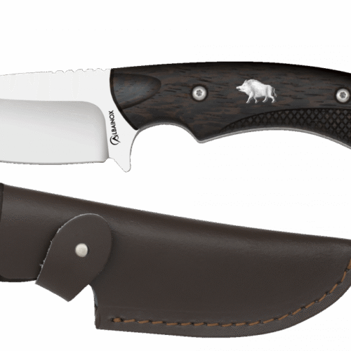 Cuchillo Caza Albainox Jabalí. Funda