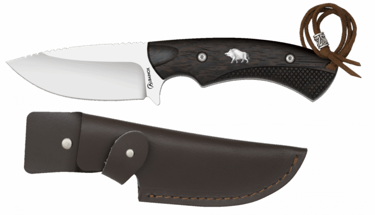 Cuchillo Caza Albainox Jabalí. Funda