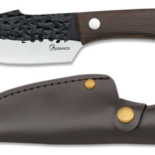 cuchillo madera wengué Albainox. 10.5cm