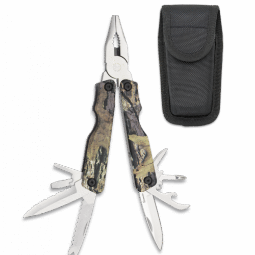 Alicate Albainox camo. con funda