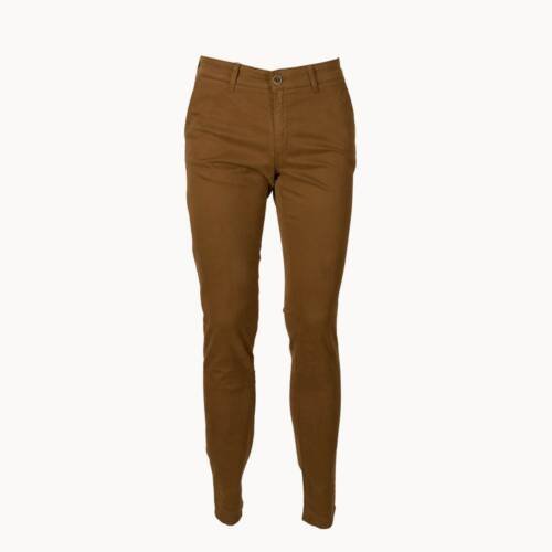 Pantalón Caza Hombre Chino Slim Pasión Morena