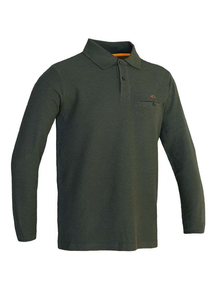 POLO PIQUE "MENTA" M/L