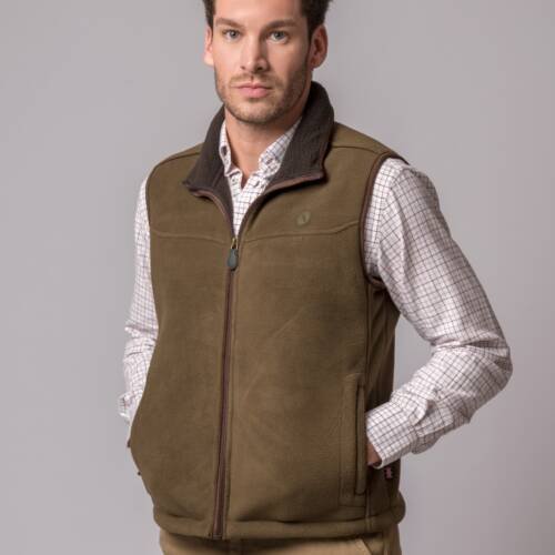 CHALECO POLAR BERLIN CAMEL OLIVE