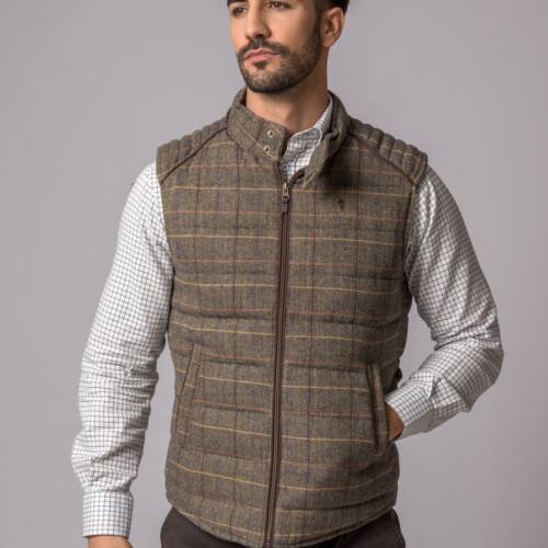 CHALECO VERONA ESPIGA TWEED